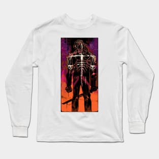 Justice (Cyberpunk Tarot) Long Sleeve T-Shirt